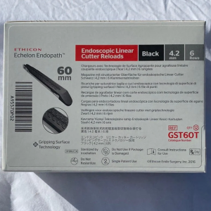 Ethicon GST60T Echelon Endopath Reload Black – Box of 6 – EXPIRED