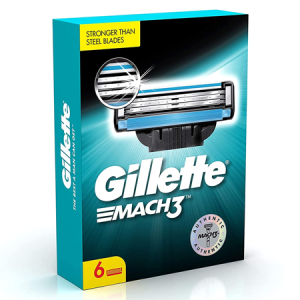 Gillette Razor Blades Mach3 6 Pcs