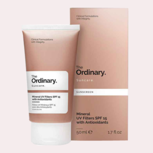 The Ordinary Mineral UV Filters SPF 15 with Antioxidants 50ml